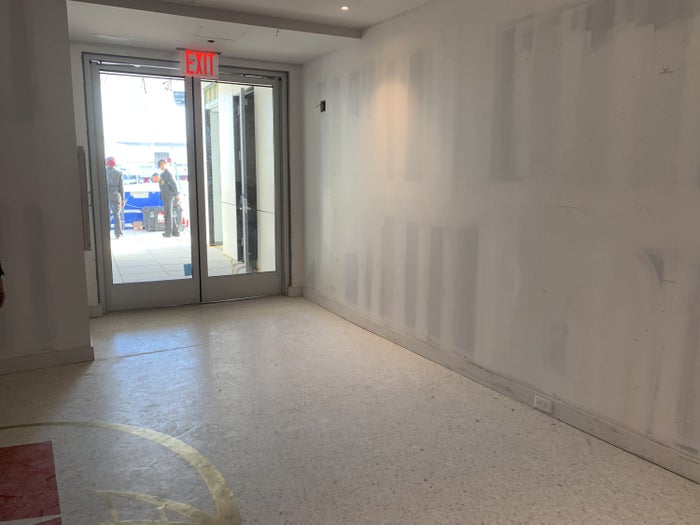 TWA Hotel Not Painted Walls TWA Hotel Not Painted Walls
