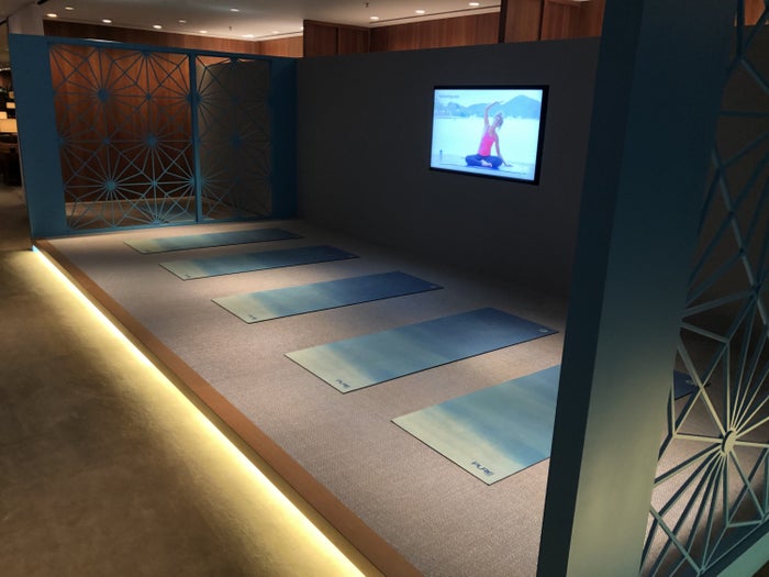 The Pier, Business at Hong Kong International Airport video yoga