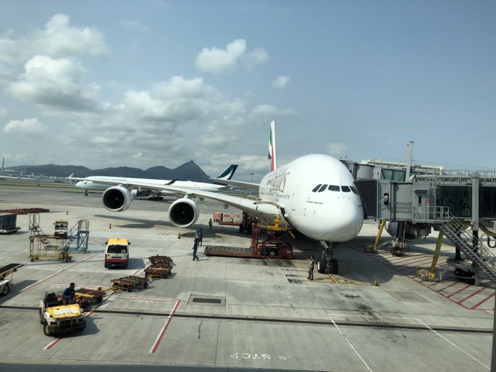 The Pier, First Lounge at Hong Kong International Airport bird-watching