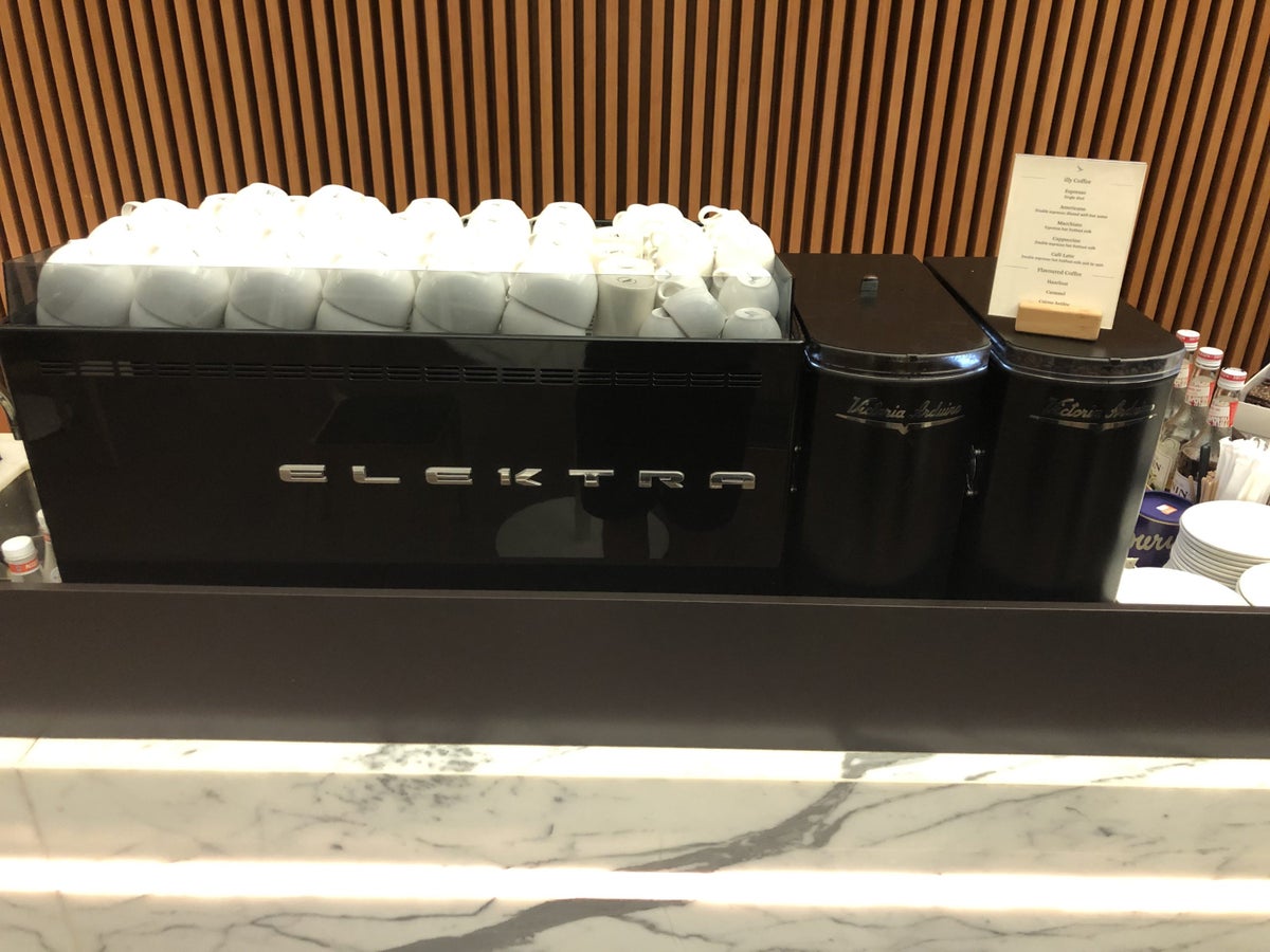 The Wing, First at Hong Kong International Airport espresso machine and barista