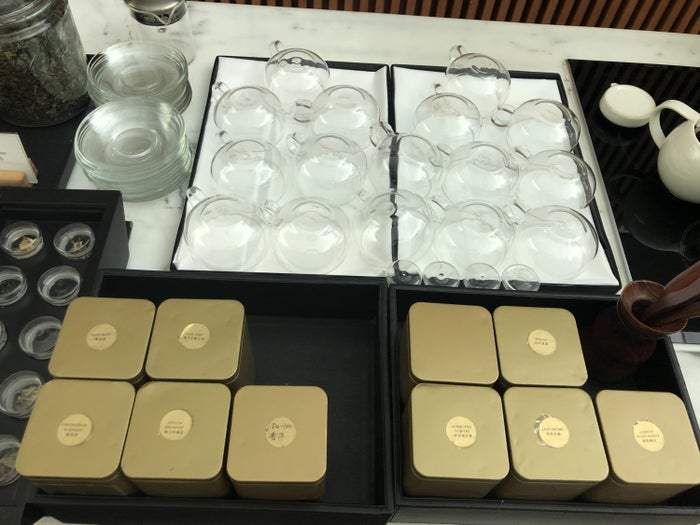 The Wing, First at Hong Kong International Airport loose-leaf tea variety