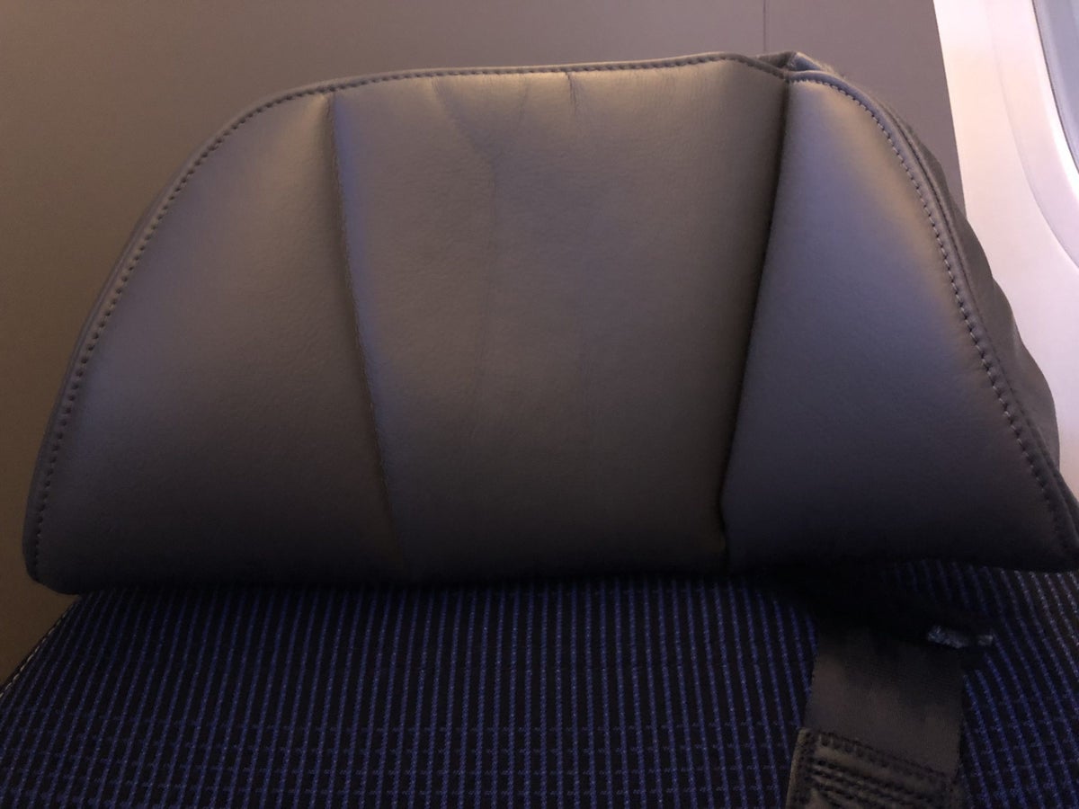 United Polaris 787-10 seat cushion