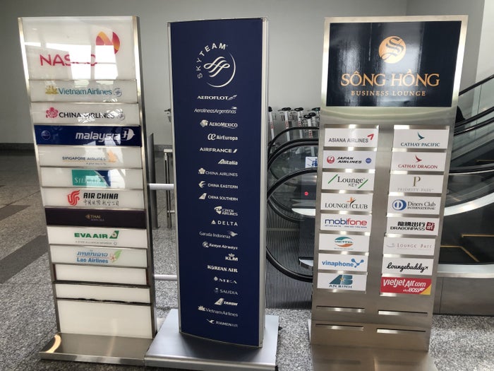 Vietnam Airlines Lotus Lounge Hanoi
