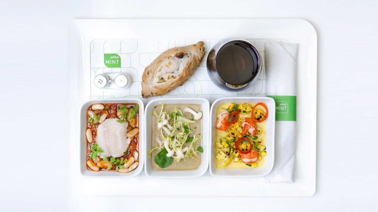 jetblue Mint Menu