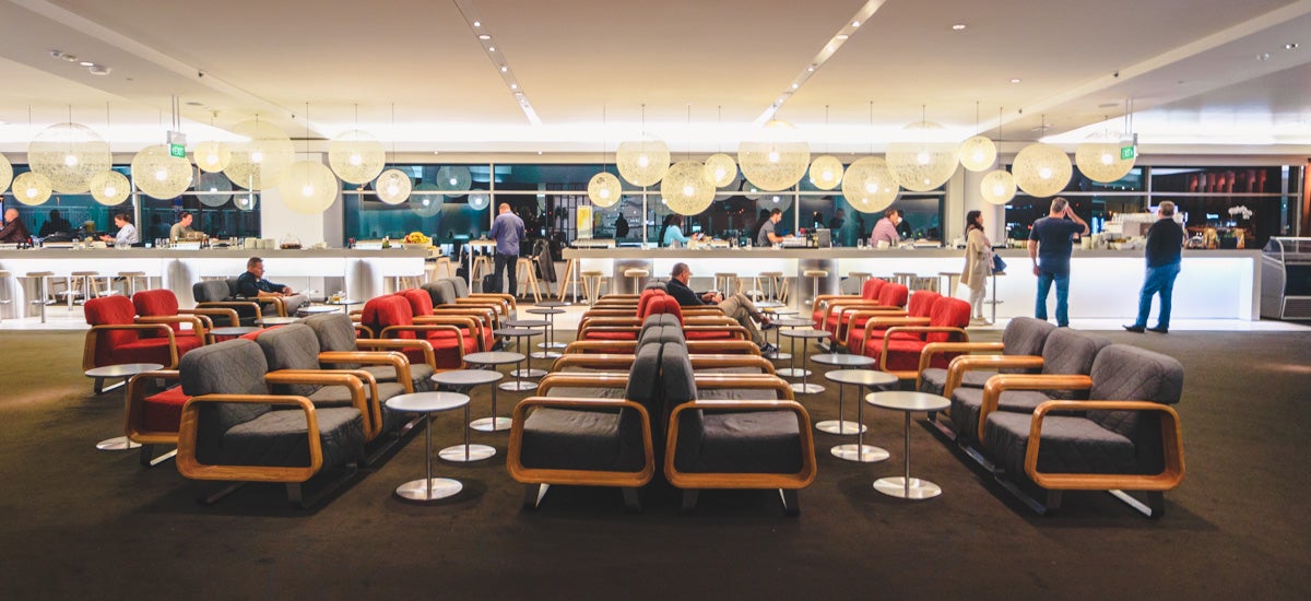 Qantas Business Lounge Sydney