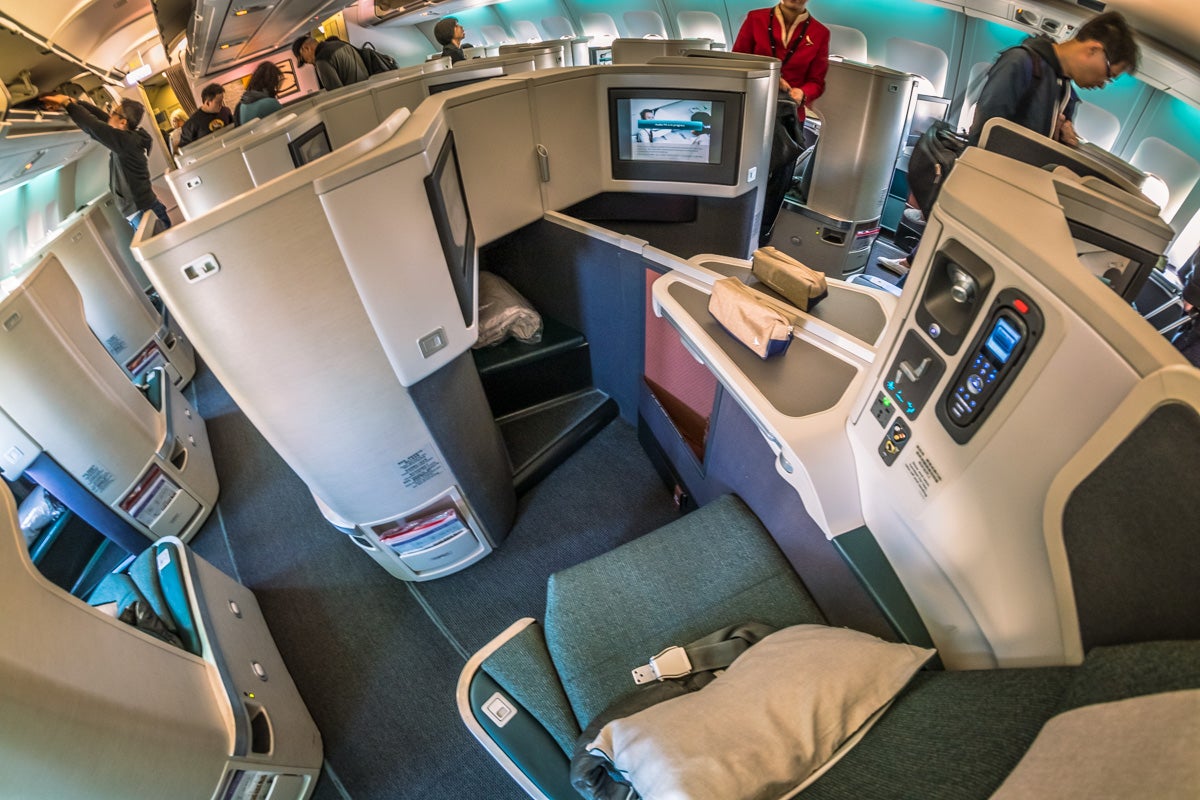 Cathay Pacific Airbus A330 Business Class Seat