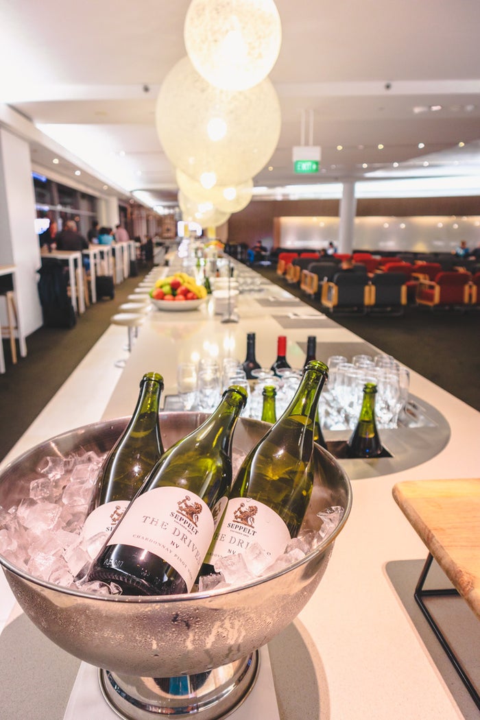 Qantas Business Lounge Sydney