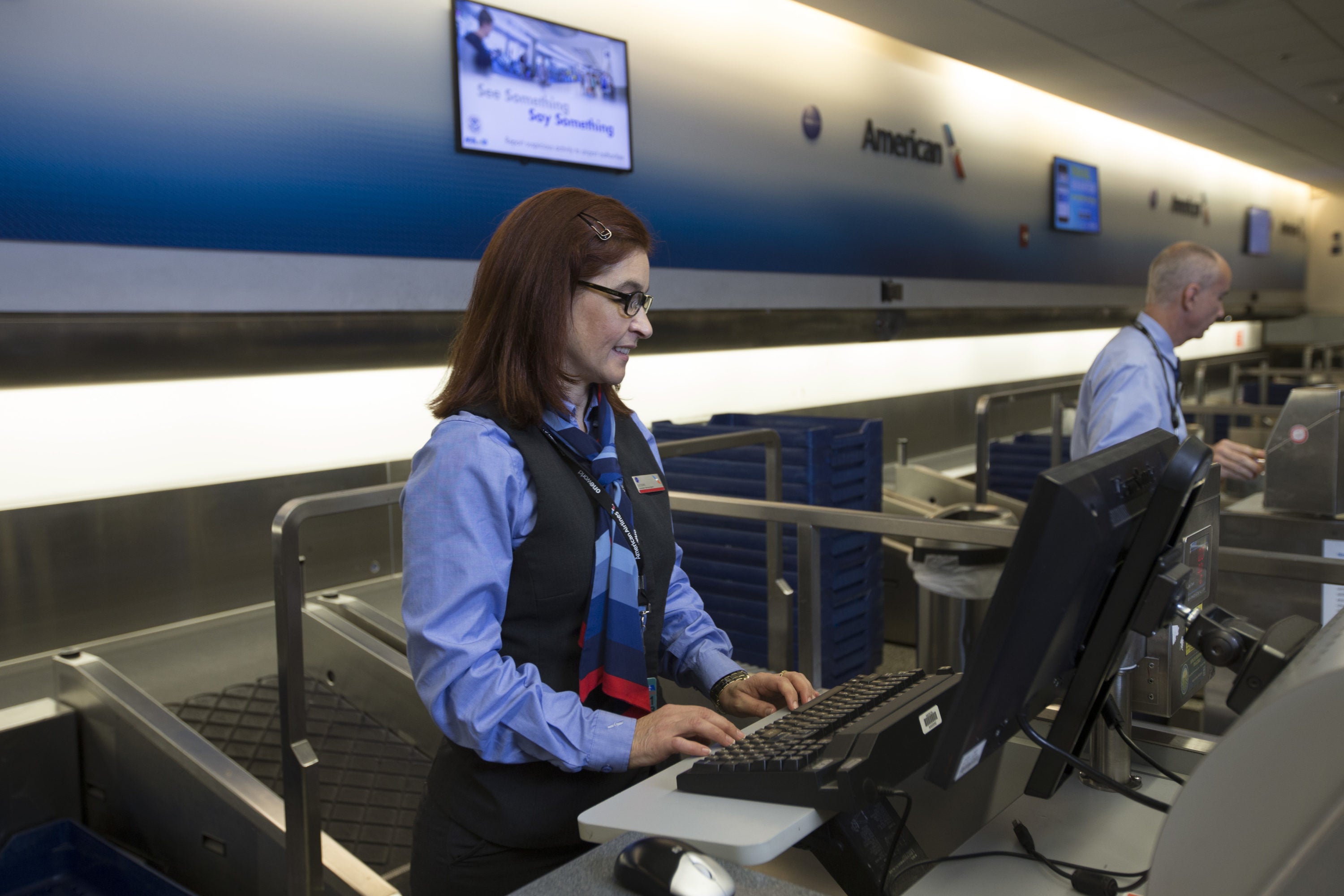 American Airlines Executive Platinum Desk