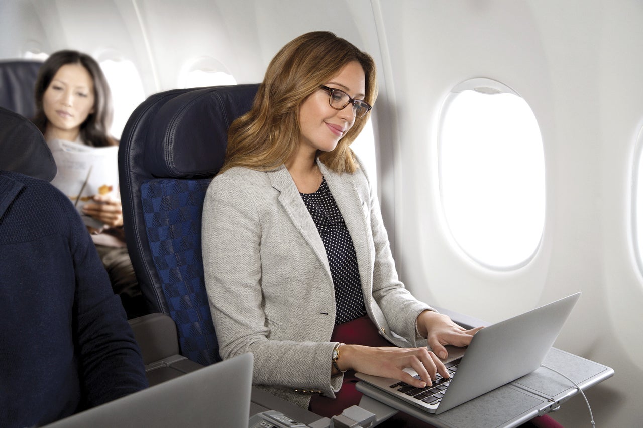 Primera clase nacional de American Airlines