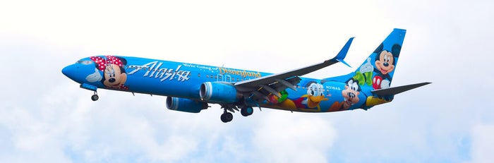 Alaska Airlines Disney Livery