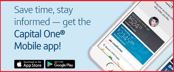 Capital One Mobile App