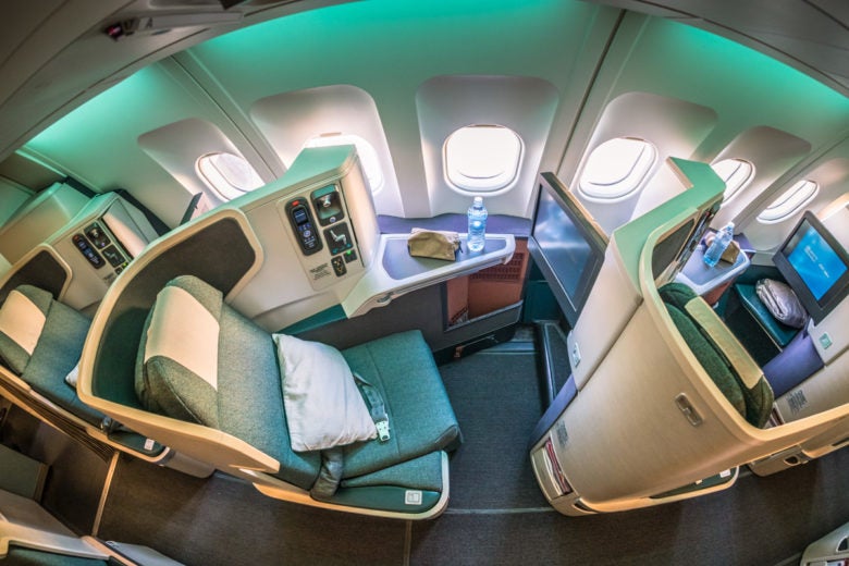 Cathay Pacific Airbus A330 Business Class Seat