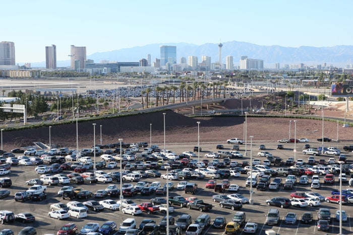 Harry Reid International Airport Parking Lot