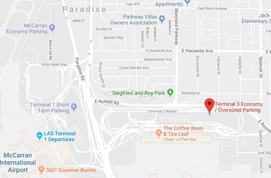 McCarran International Airport Terminal Economy Parking McCarran International Airport Terminal Economy Parking