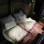 Qatar QSuites, 777, Turndown Service with Lie-flat bed