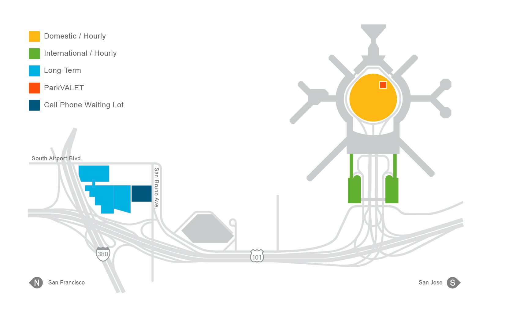 san francisco international airport parking