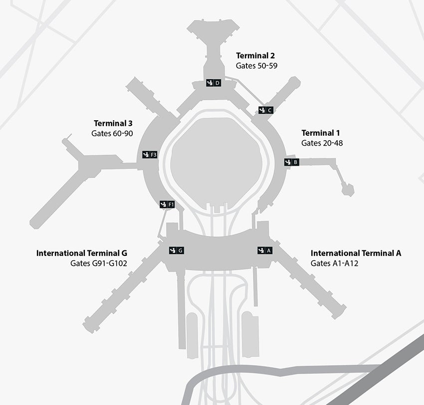 San Francisco International Airport Security Checkpoints San Francisco International Airport Security Checkpoints