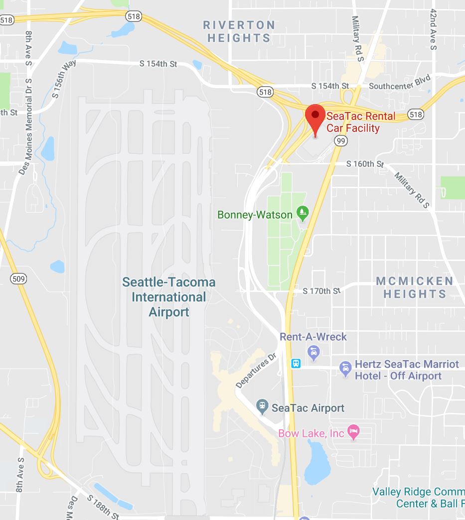 Seattle-Tacoma International Airport Car Rental Center