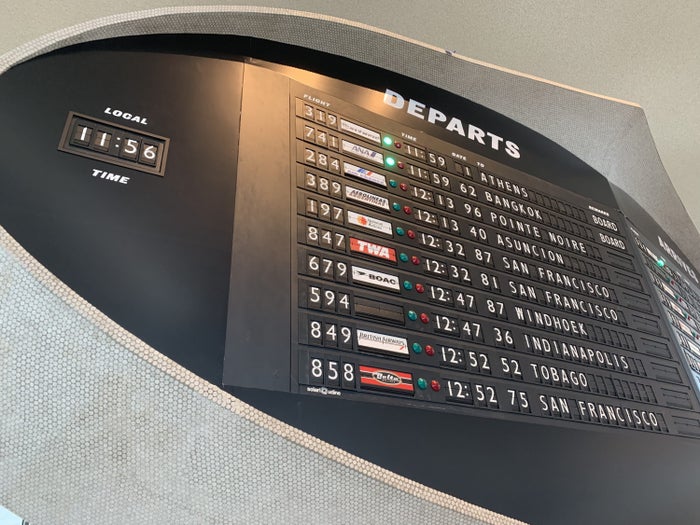 TWA Hotel Flight Board TWA Hotel Flight Board