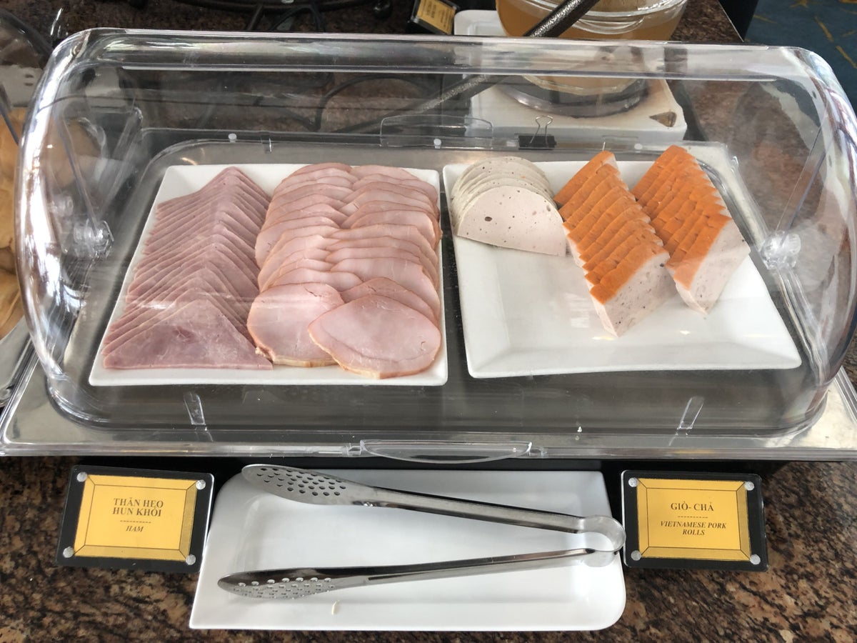 Vietnam Airlines Lotus Lounge Cold Cuts