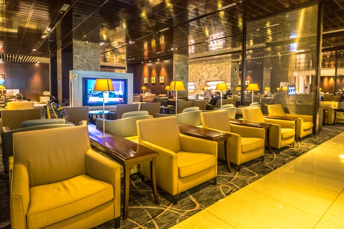Singapore Airlines SilverKris Business Class Lounge Changi