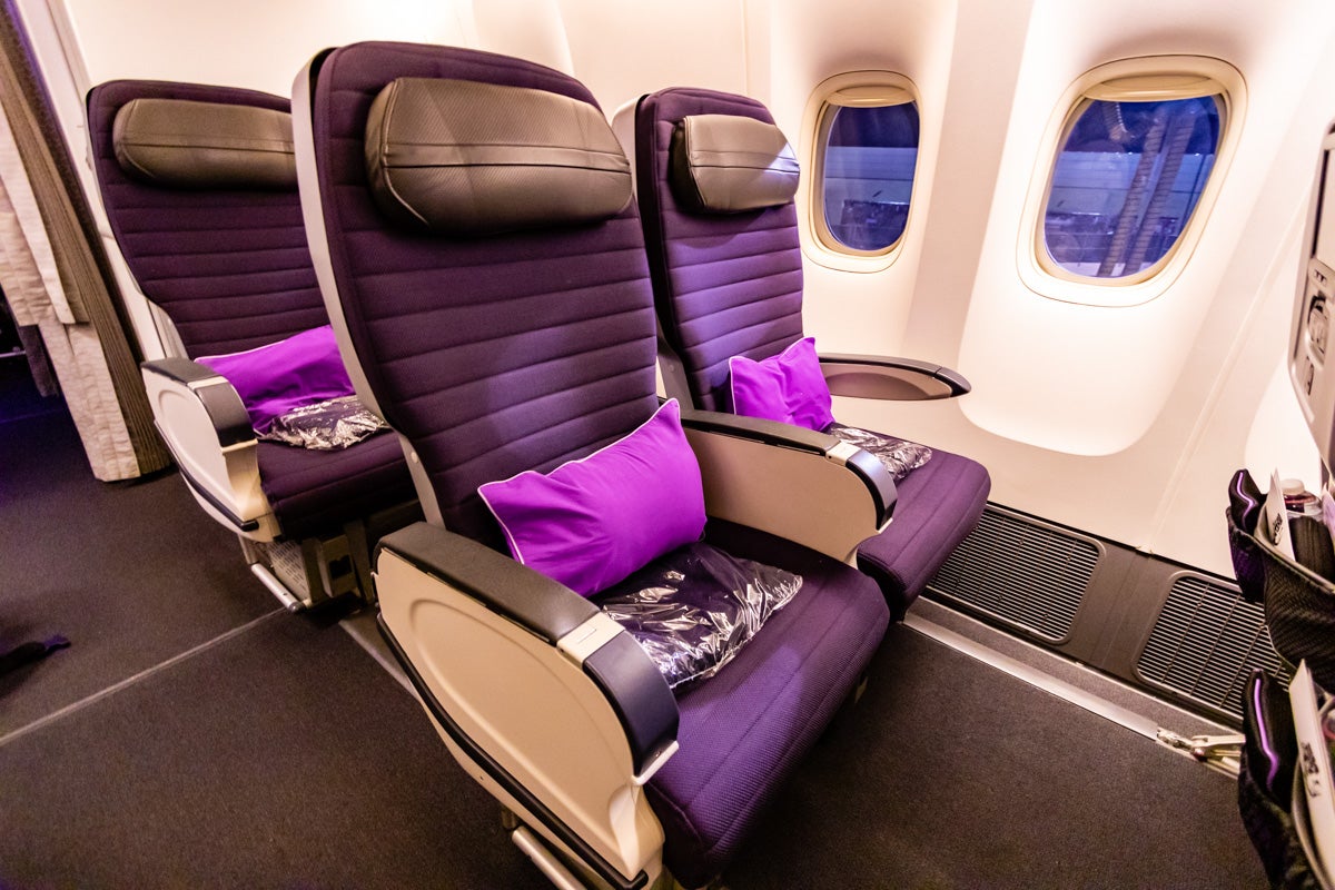 Virgin Australia Boeing 777 Premium Economy seat