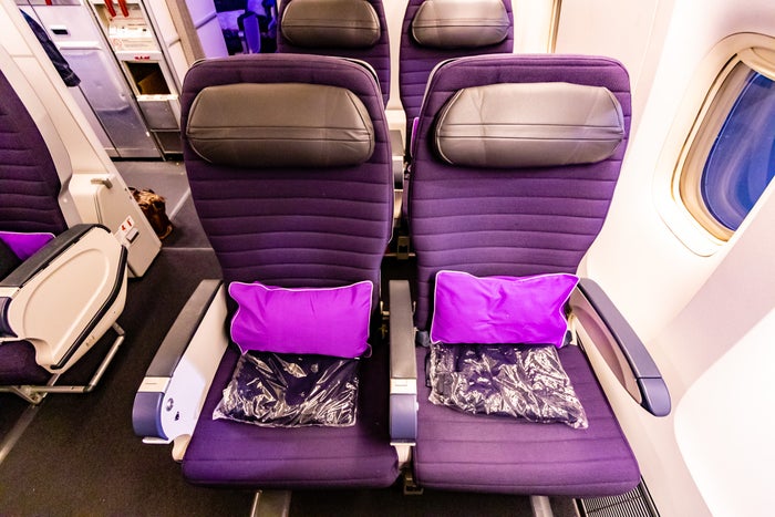 Virgin Australia Boeing 777 Premium Economy seat