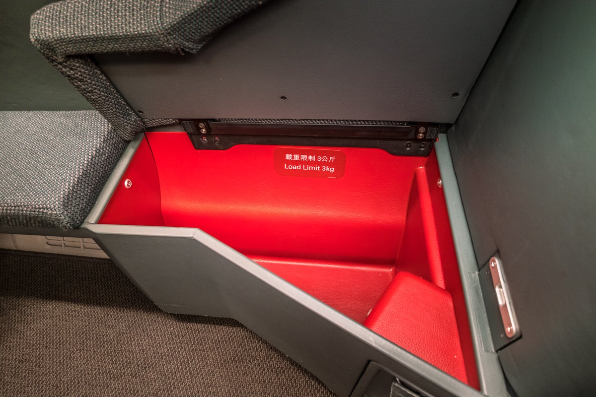 Cathay Pacific Airbus A350 Business Class Storage Compartment Wh