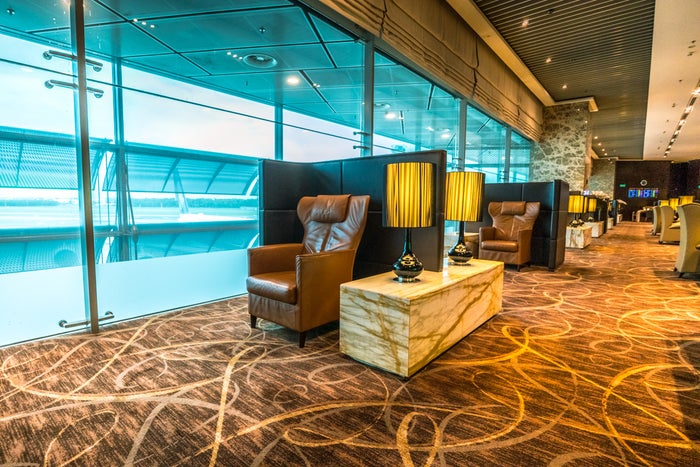 Singapore Airlines First Class The Private Room Lounge - Seating