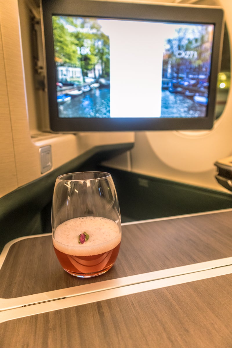 Cathay Pacific Business Class Oriental Breeze