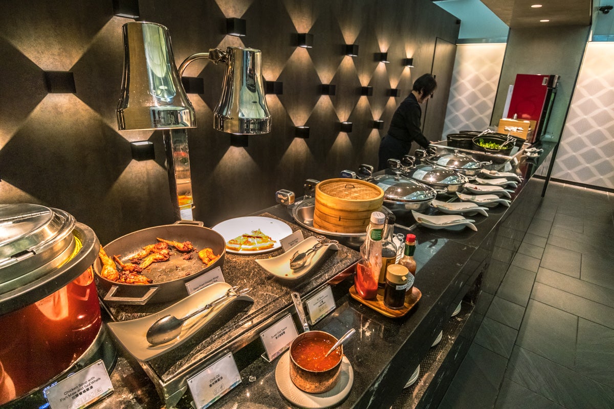 American Express Centurion Lounge Hong Kong - Buffet Dining