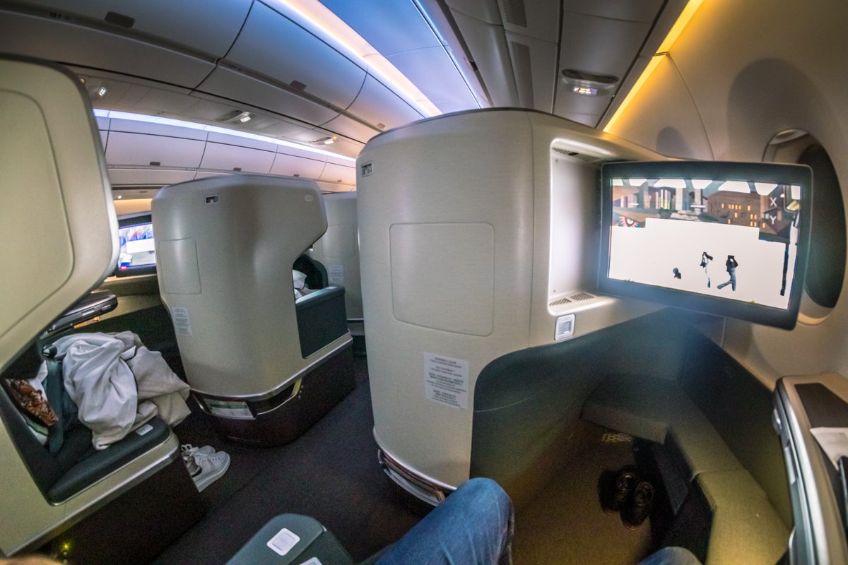 Cathay Pacific Airbus A350 Business Class Privacy 'Wings' 