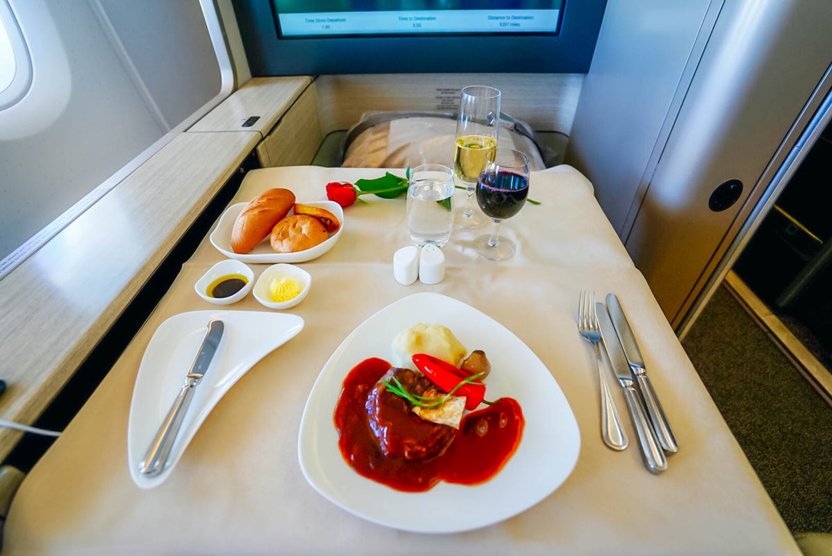 Asiana Airlines A380 First Class Beef - Cherag Dubash