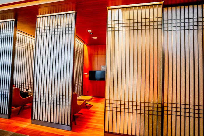Asiana Airlines A380 First Class Lounge Private Seating Rooms - Cherag Dubash
