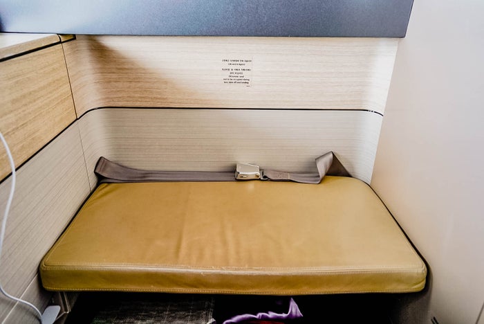 Asiana Airlines A380 First Class Ottoman - Cherag Dubash