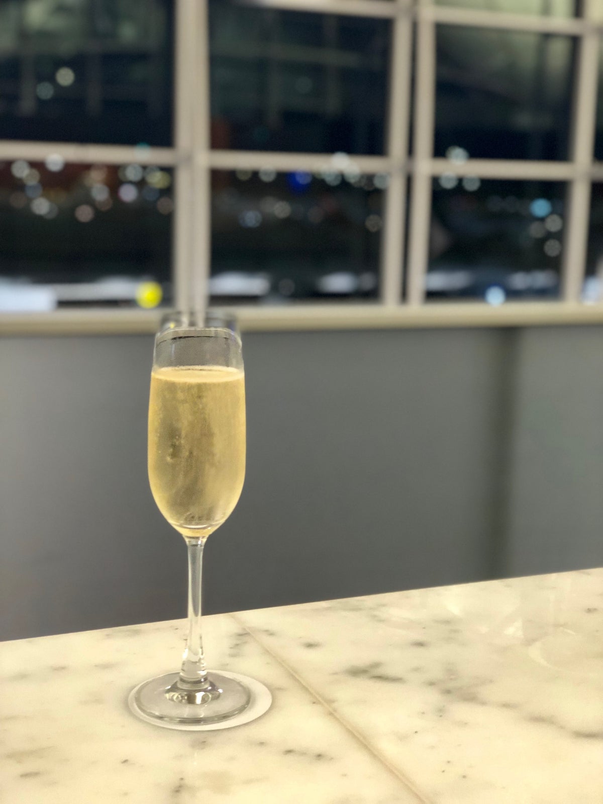 Cathay Pacific Lounge Hong Kong - The Wing - Champagne