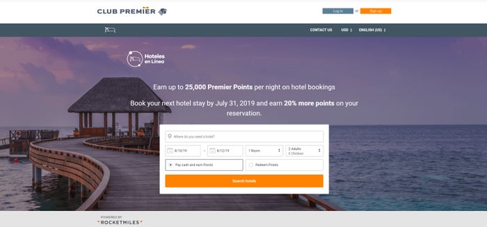 Club Premier Hoteles en Linea