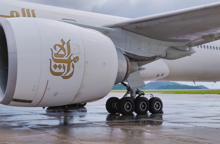 Emirates 777 Landing Gear