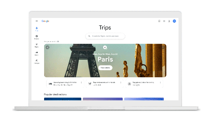 Google Flights Dashboard