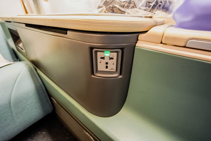 Korean Air Boeing 777 First Class Power Socket - Cherag Dubash