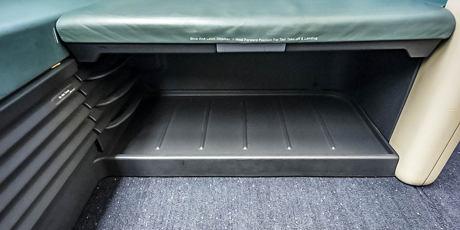 Korean Air Boeing 777 First Class Storage Cherag Dubash