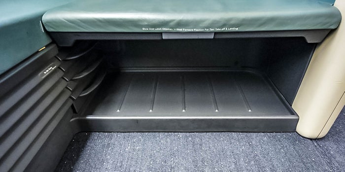 Korean Air Boeing 777 First Class Storage Cherag Dubash