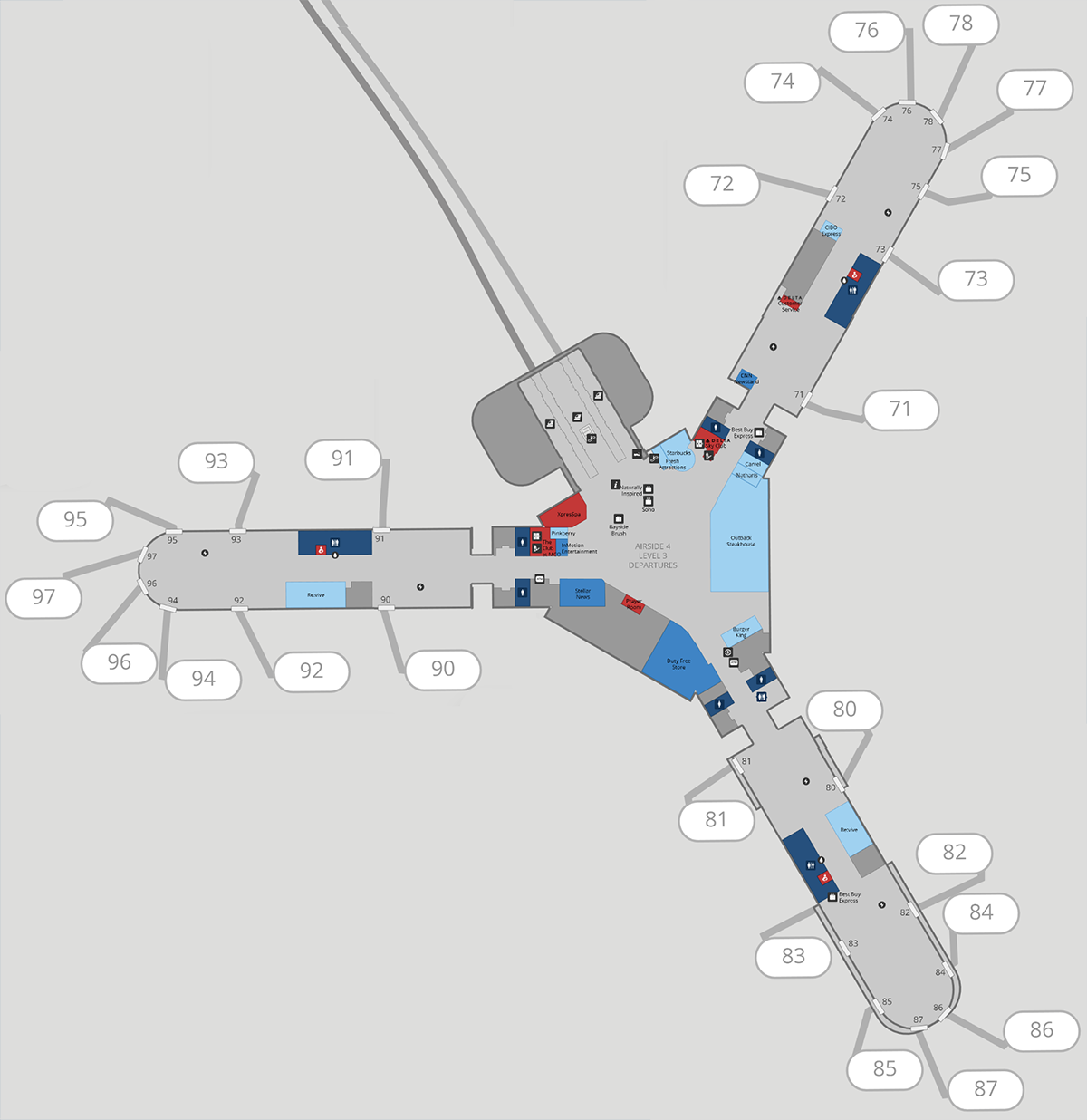 Intermedio Congelar Perdóneme orlando airport map Locura veneno Humorístico