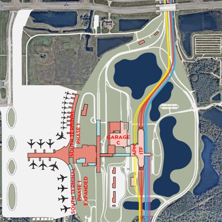 Mco Terminal Map Orlando Airport Terminal Map Florida Mco Terminal Map Orlando Airport Terminal Map Florida