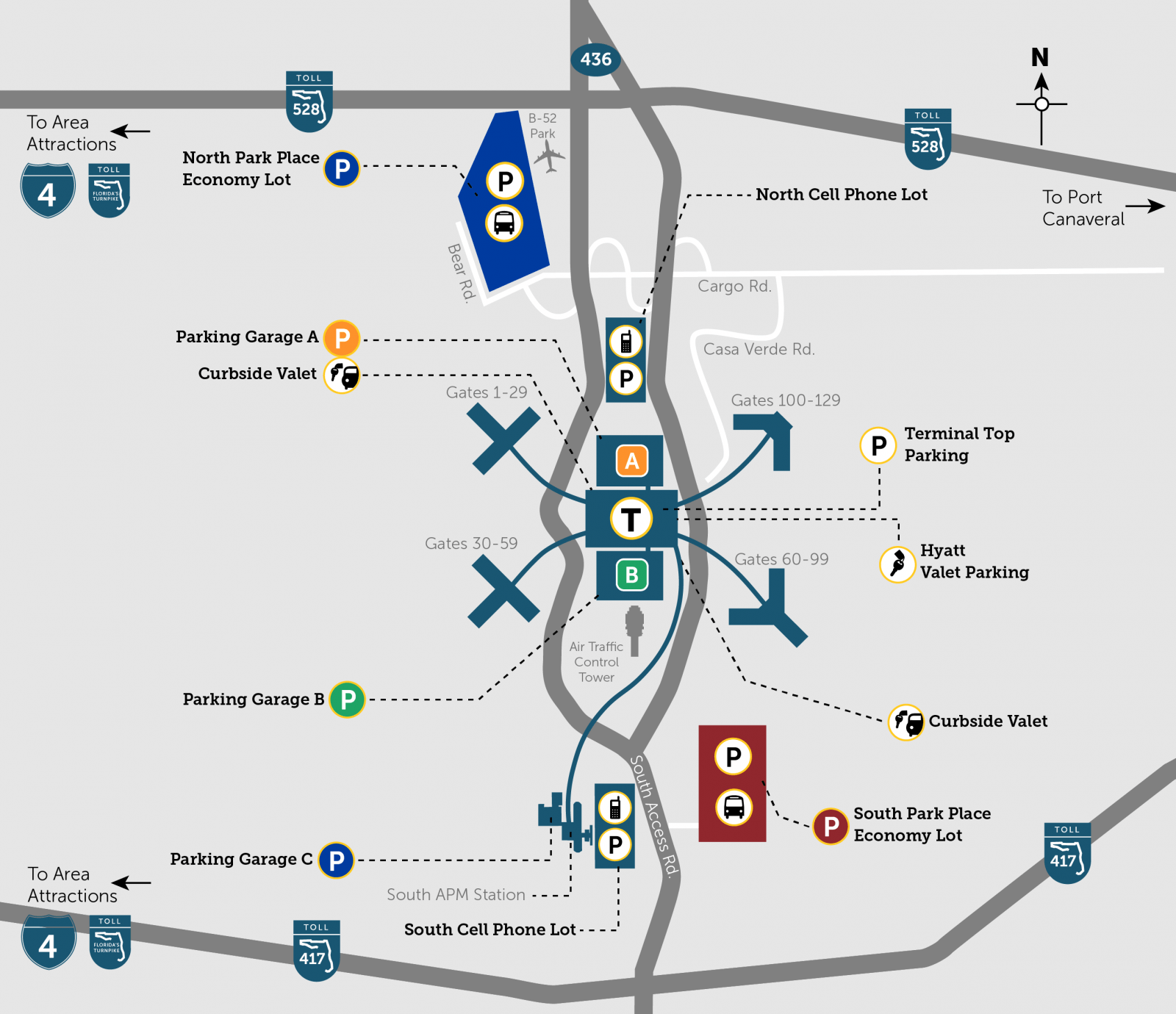 Orlando International Airport MCO Terminal Guide 2021