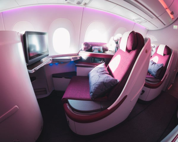 Qatar Airways Airbus A350 Business Class Review [Doha > Geneva]