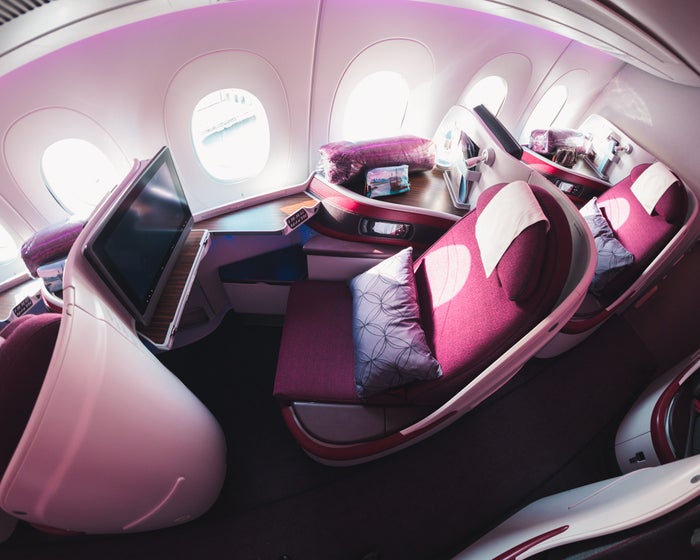 Qatar Airways Airbus A350 Business Class Review [DOH to GVA]