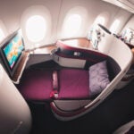 Qatar Airways Airbus A350 Business Class - Flat Bed