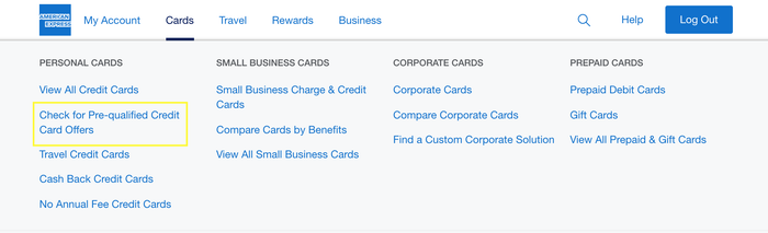 AmexPreQualifiedOffers Amex Pre-Qualified Offers