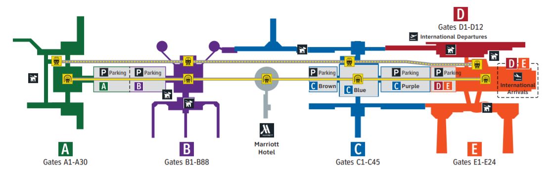 George Bush Intercontinental Airport [IAH] - Terminal Guide [2020]